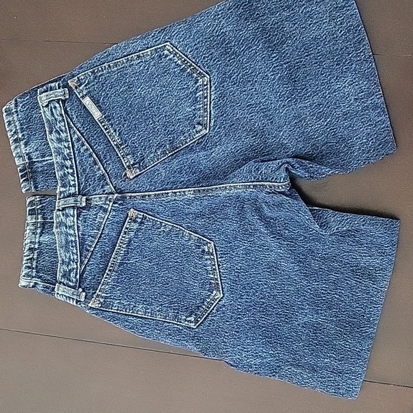 VINTAGE 80s ZENA 2-Button Taper Leg High-Waist Jeans Size 26 - Picture 6 of 10